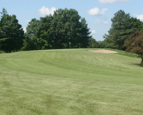 Aerial view of Sunset Hills Golf Course